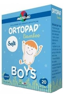 Master Aid Ortopad Soft Boys Cerotto oculare Taglia M 20 pezzi